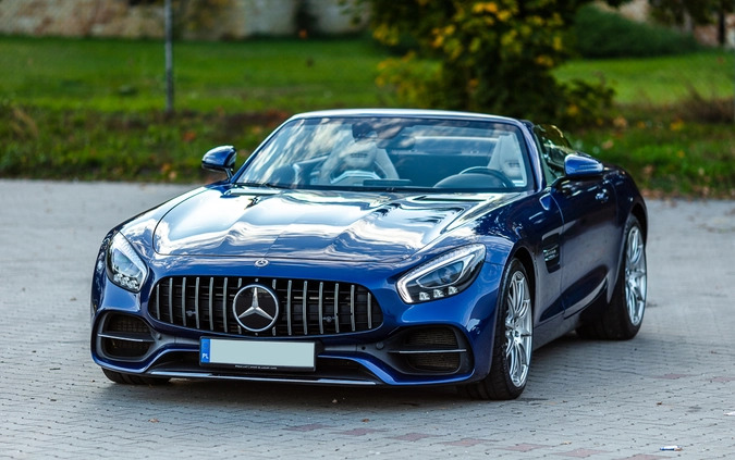 Mercedes-Benz AMG GT cena 525500 przebieg: 54123, rok produkcji 2017 z Gniezno małe 704